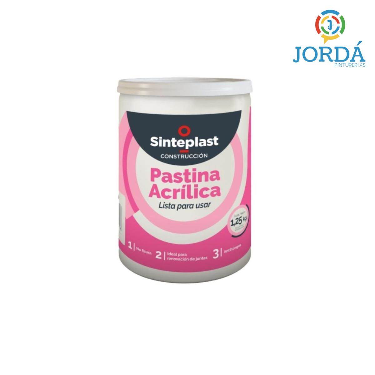 PASTINA ACRILICA NEGRO X 1,25 KG