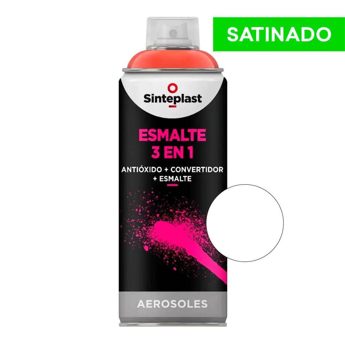 AEROSOL 3 EN 1 BLANCO SATINADO 440 CM3