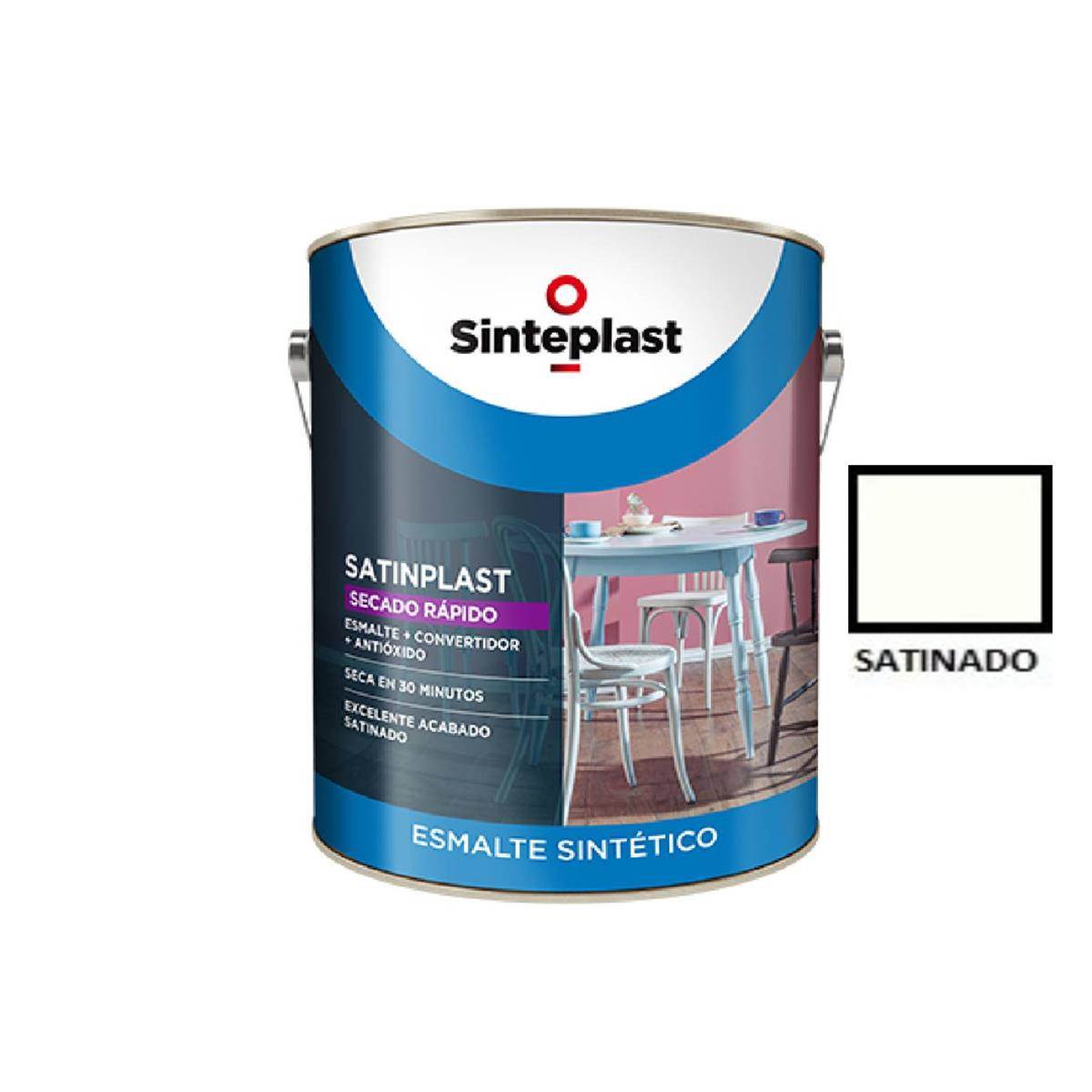 SATINPLAST MAX BLANCO 20 LTS
